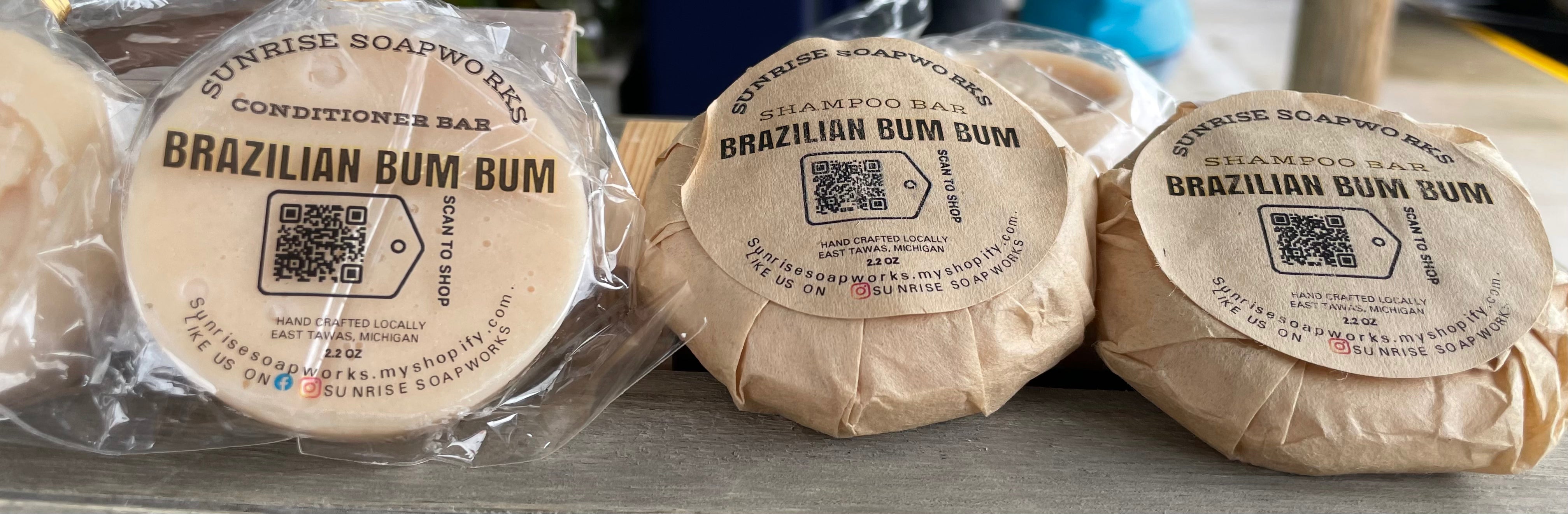 BRAZILIAN BUM BUM SHAMPOO BAR